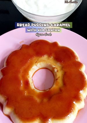 Foto resep Bread Pudding Caramel With Vla Santan
