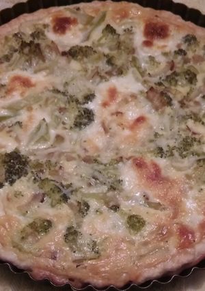 Una foto de Tarta de brócoli