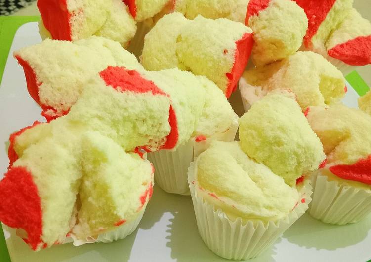 Bolu kukus merah putih