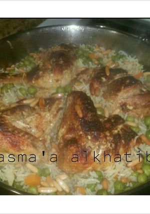 صورة لوصفة أوزي الدجاج راائع