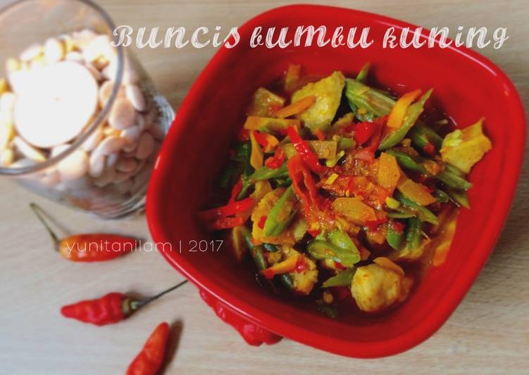 Buncis Bumbu Kuning