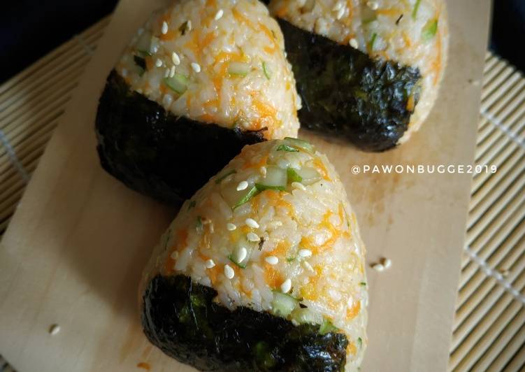 Vegetable Rice Balls / Onigiri Vegie