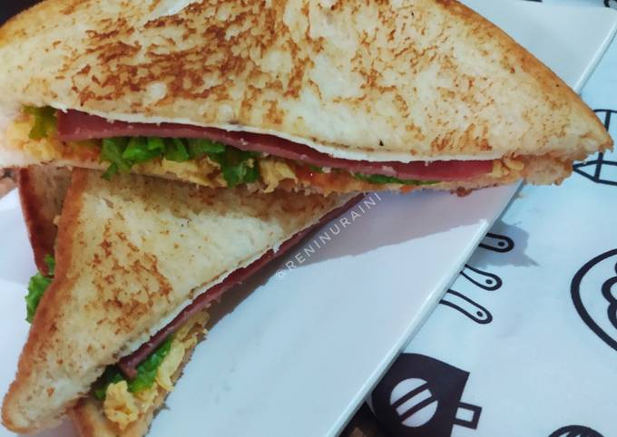 Cara Membuat Sandwich Toast Ala Cafe Irit Untuk Jualan