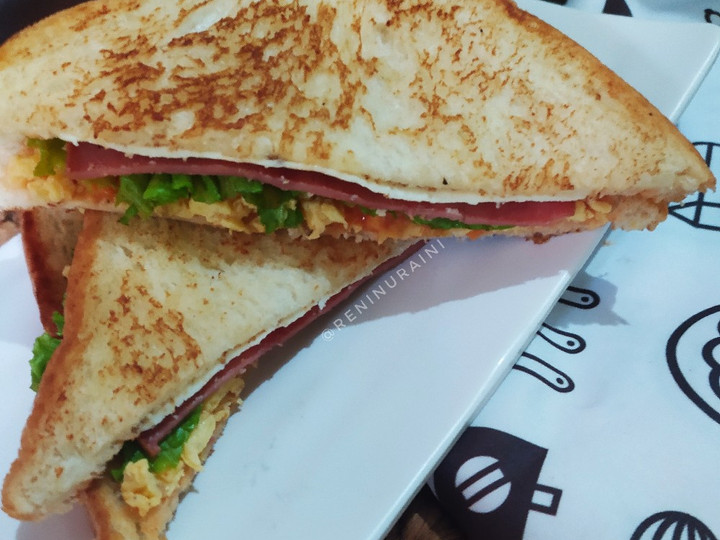 Cara Membuat Sandwich Toast Ala Cafe Irit Untuk Jualan