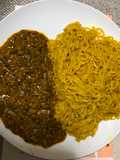 Noodles and Green grams(ndengu)