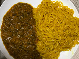 Noodles and Green grams(ndengu)