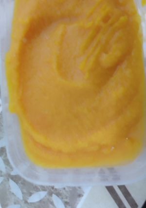 Una foto de Crema Calabaza
