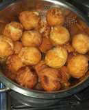 Bollitos de harina leudante
