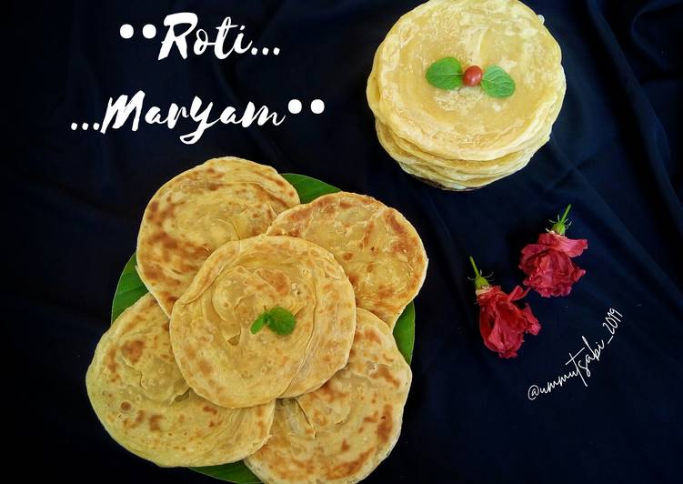 Resep •• Roti Maryam/ Roti Canai/Cane Anti Gagal