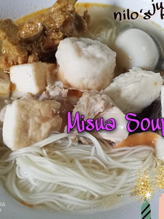 Foto resep Misua Soup (Sup Mie Panjang Umur)