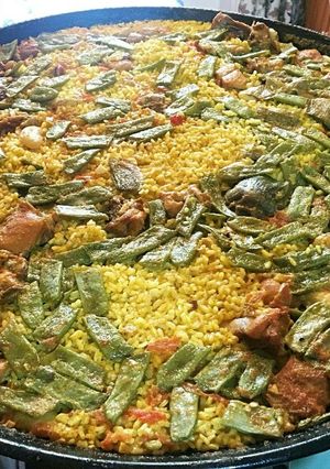 A picture of Valencian Paella Step by Step.