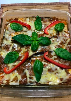 Una foto de Berejenas gratinadas !!