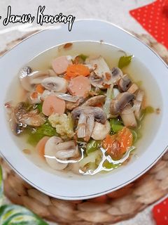 Foto resep Sup Jamur Kancing