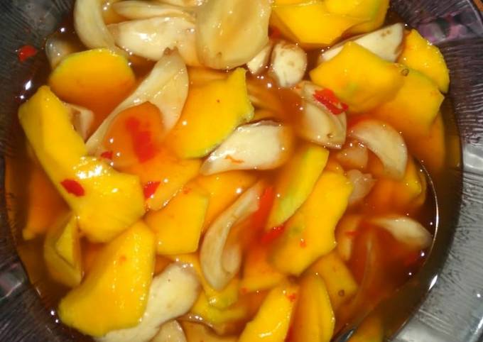Resep Asinan Mangga Mix Salak Segar, Lezat