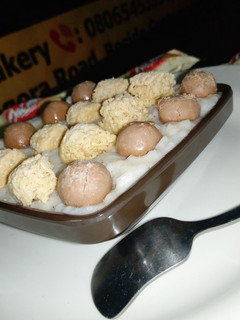 A picture of Spicy rice pudding.