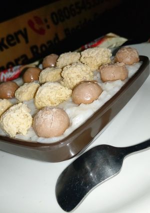 A picture of Spicy rice pudding.