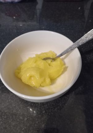 A picture of Mango Sorbet.