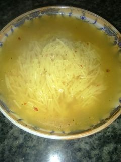 صورة لوصفة شوربة الماجي