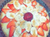 تارتولات الموز والفراولة 😋