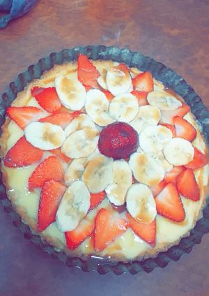 صورة لوصفة تارتولات الموز والفراولة 😋