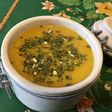Sauce salade épicée à la mimolette, gouda vieux et herbes aromatiques