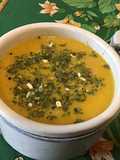 Sauce salade épicée à la mimolette, gouda vieux et herbes aromatiques