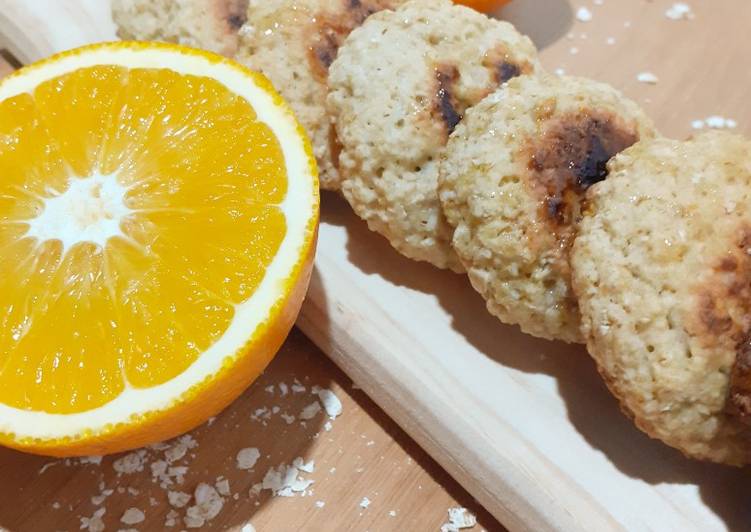 Simple Way to Make Super Quick Homemade Galletitas de avena y naranja