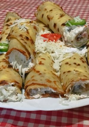 Krumplis palacsinta (nyers krumpliból) recept fotója