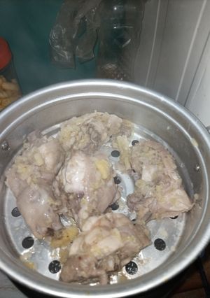 Foto resep Ayam jahe kukus(anti minyak -minyak club)