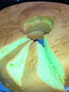 Foto resep chiffon cake pandan