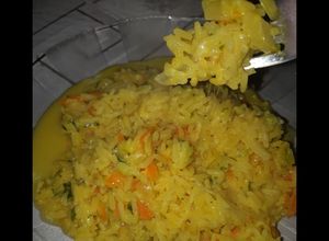 Una foto de Arroz con Verduras ala Mozzarella