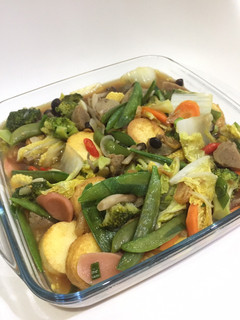 Foto resep Capcay Tofu Bakso Sayur