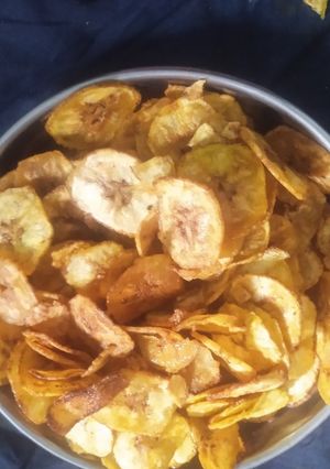 कच्चे केले का चिप्स बनाने की विधि (How to make Raw Banana Chips)- रेसिपी मुख्य फोटो