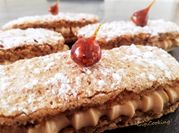 Une photo de crème mousseline