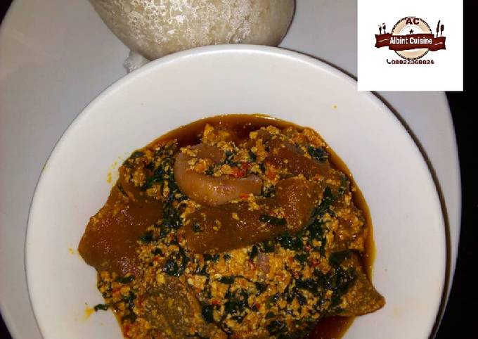 Egusi Soup Recipe By Fatima Ibrahim Albint S Cuisine Cookpad