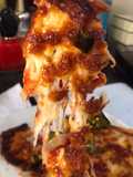 พิซซ่าแบบง่ายที่สุดในโลกอบโดยหม้อทอดไร้น้ำมัน (Lazy version of Pizza)