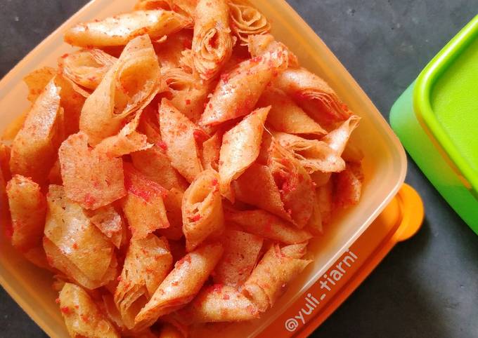 Ini dia! Bagaimana cara membuat Kulit Lumpia Rasa Jagung Bakar dijamin gurih