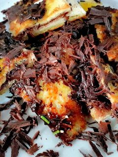 Foto resep Roti Bakar Coklat Lumer (Teflon)