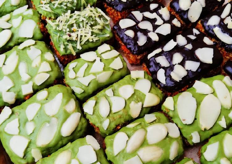 Nugget Pisang Matcha Coklat Almond #FF