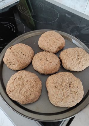 Fitt zsemle recept fotója
