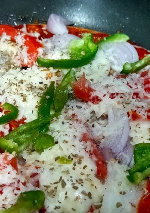 A picture of Wheat flour Pizza.