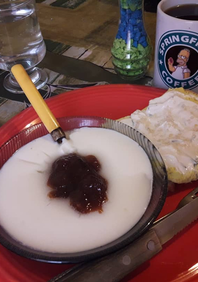 Una foto de Yogurt, yogurt griego y queso crema casero 3 en 1!!