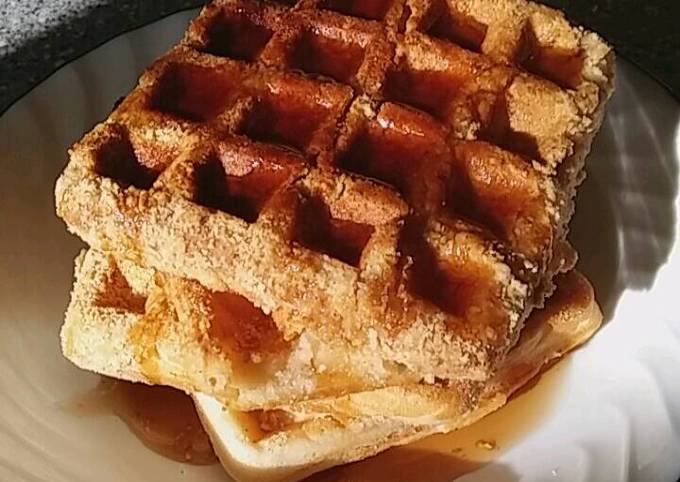 Simple Way to Make Award-winning Double Dipped Waffles