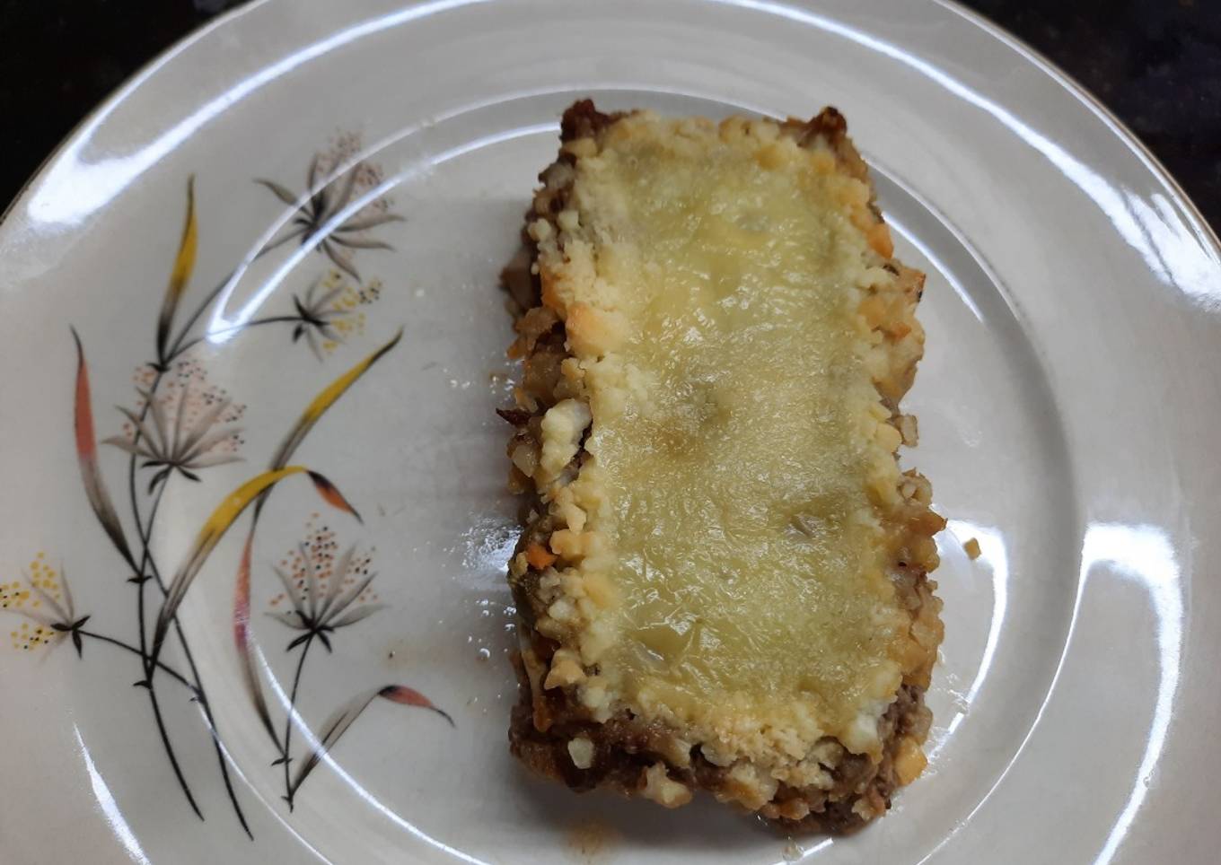 Moldeado al horno de carne picada (sin masa para celiacos)
