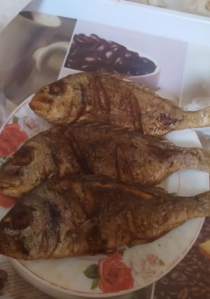 صورة لوصفة سمك مقلي 😋😋