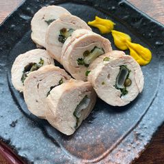 A picture of Japanese Chicken Roll.