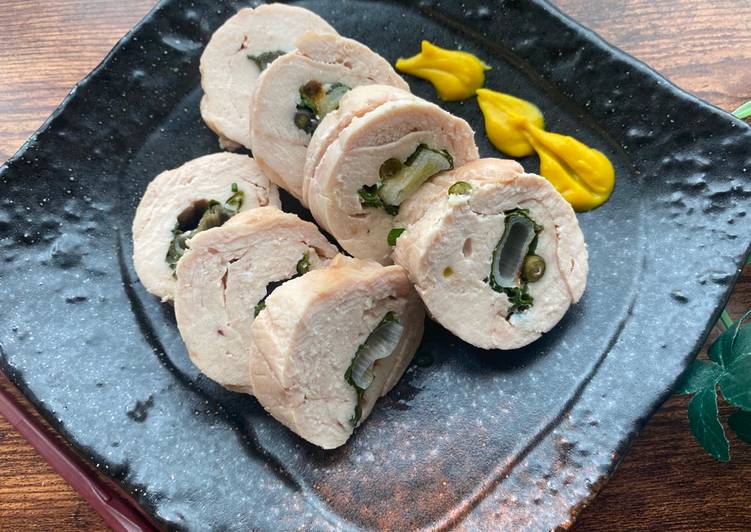 Steps to Make Homemade Japanese Chicken Roll