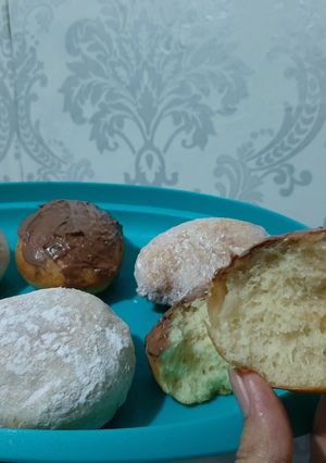 Foto resep Donat empuk tanpa kentang