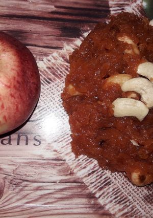  सेब का हलवा(Seb ka halwa recipe in Hindi) रेसिपी मुख्य फोटो