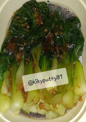 Foto resep Bok coy sauce mushroom simple